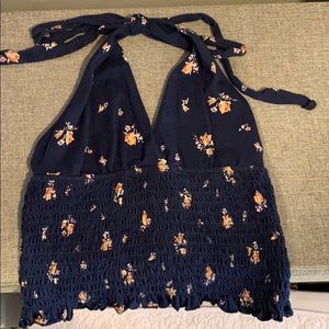 A&E Floral Halter Top